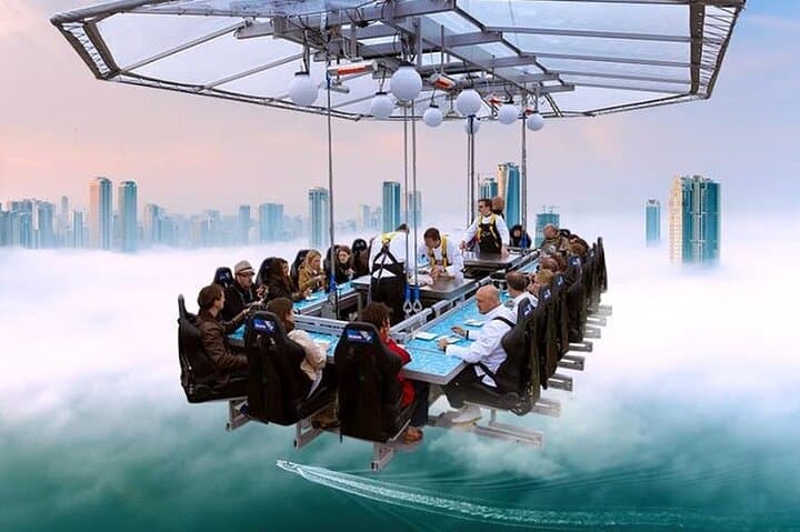 Dinner in the Sky Dubai Marina: 50m Aerial Dining Experience photo 2
