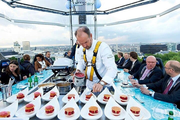 Dinner in the Sky Dubai Marina: 50m Aerial Dining Experience photo 4