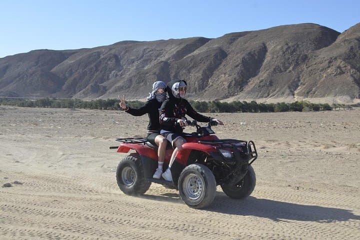 Hurghada Desert Quad Safari: Private 3-Hour ATV & Bedouin Village Experience photo 1