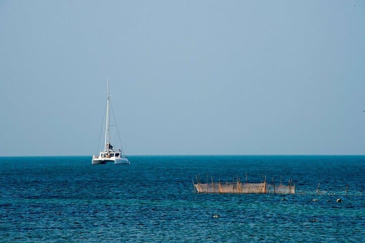 Sunset Catamaran Cruise in Trincomalee: Dutch Bay Sailing, Snorkel & SUP photo 2