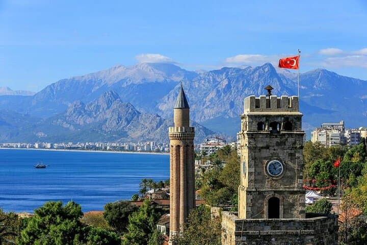 Antalya Full-Day City Tour: Duden Waterfalls, Old Town & Cable Car Views