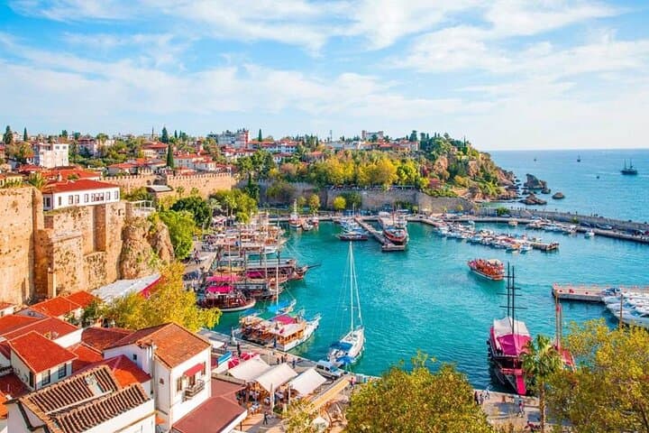 Antalya Full-Day City Tour: Duden Waterfalls, Old Town & Cable Car Views photo 2