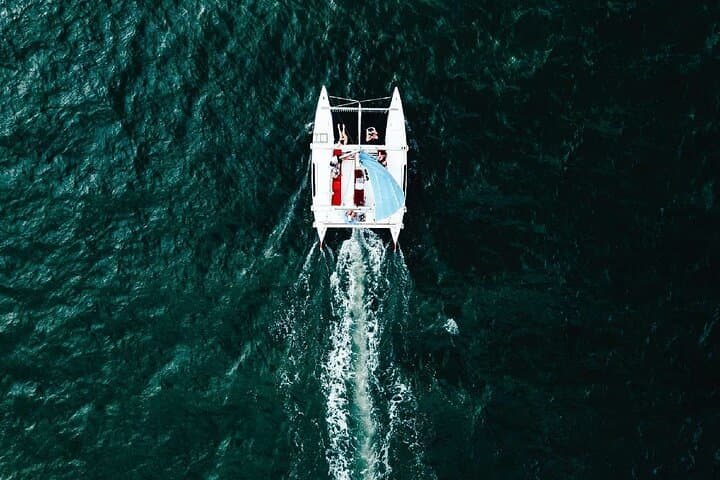 Sunset Catamaran Cruise in Trincomalee: Dutch Bay Sailing, Snorkel & SUP
