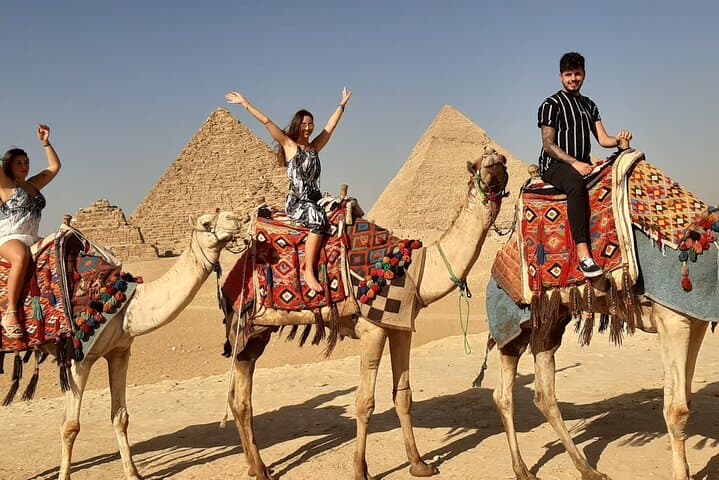 One-Day VIP Giza Pyramids, Camel & ATV Tour with Nile Dinner Cruise photo 2