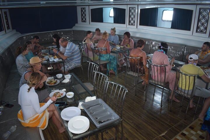 Full-Day Pirates Boat Snorkel Trip from Sharm El Sheikh with Seafood Lunch photo 1