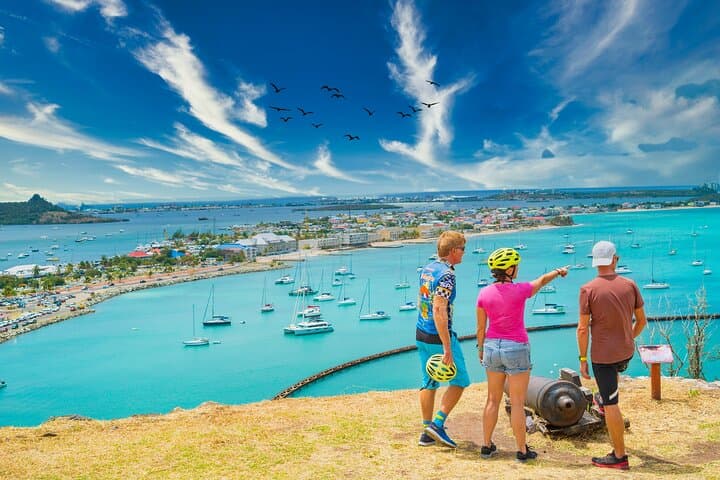 Tour de the Lagoon by E‑Bike: Cross‑Border Ride from Simpson Bay to Maho