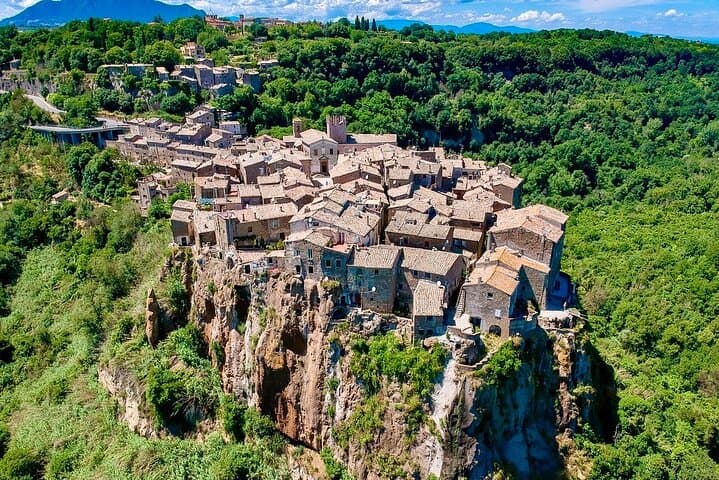 Rome Day Tour: Calcata, Bomarzo & Terme dei Papi — Private Luxury Experience photo 3