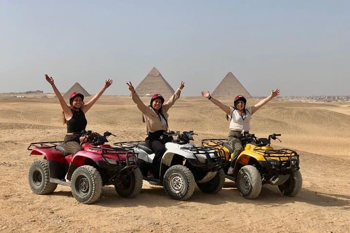 Giza Pyramids Private Tour: Quad Bike, Camel Ride & Sphinx Visit
