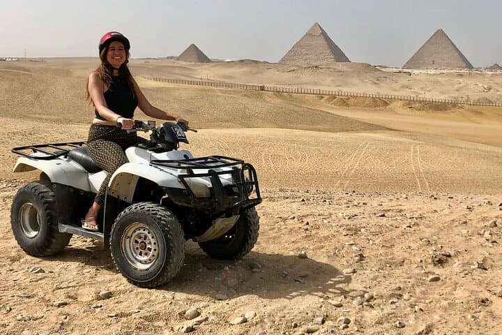 Giza Day Adventure: Pyramids, Sphinx, Felucca Cruise, ATV & Camel Ride photo 2