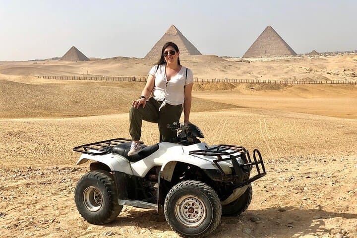 ATV, Felucca & Cairo Tower: Quad-Bike Adventure Around the Giza Pyramids photo 3