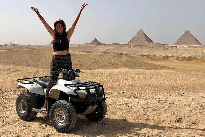 Giza Pyramids, Sphinx & ATV Ride with Dinner Cruise — Half-Day Combo from Cairo photo 3