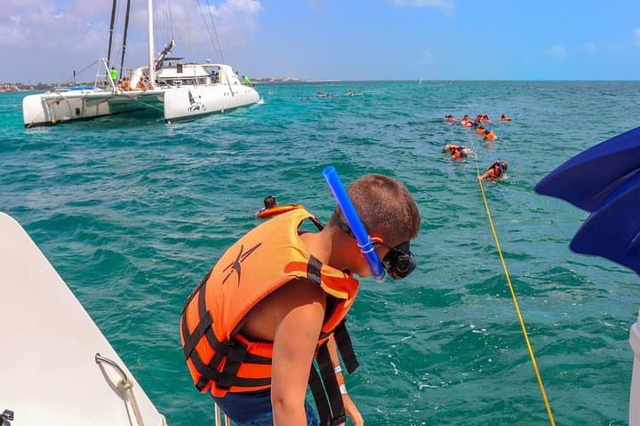 Isla Mujeres Catamaran: Snorkel, Beach Club & Open Bar from Cancun photo 6