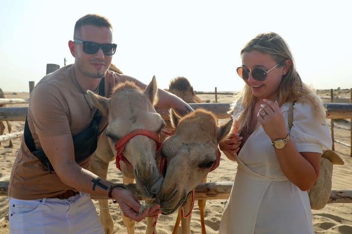 Evening Heritage Desert Safari in Al Marmoom — Vintage G‑Class, Bedouin Village & Stargazing photo 4