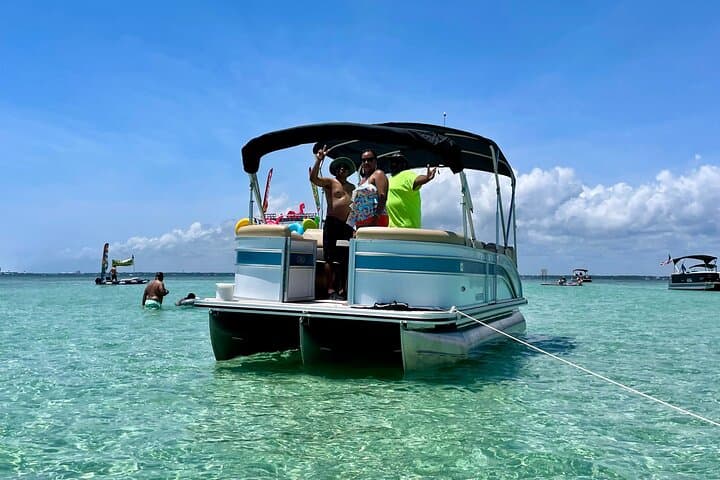 Private Crab Island Pontoon Charter with Inflatables in Destin photo 5