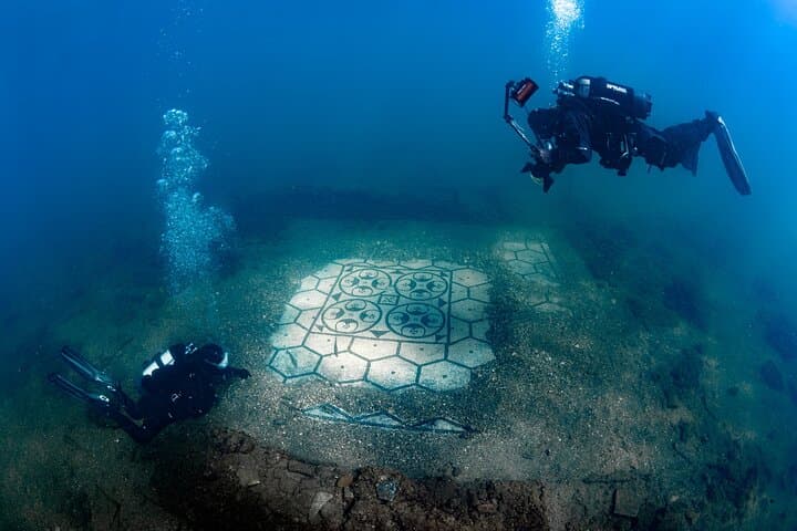 Try Scuba at Baia: Dive the Underwater Roman Ruins from Naples