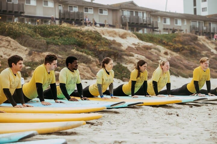 San Diego Group Surf Lesson — Learn to Ride La Jolla Shores Waves