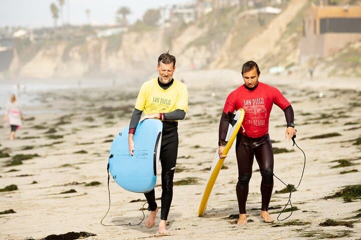 San Diego Adult Surf Retreat: 1-Day Pacific Beach Surf Lesson photo 1