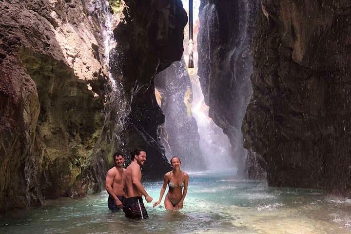 River Trekking from Kourtaliotiko Gorge to Preveli Beach: Waterfall Swim and Palm Forest Hike photo 3