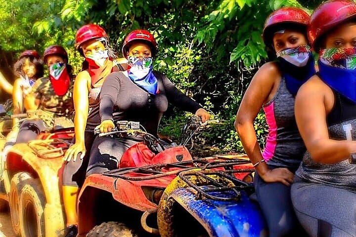 Mayan Jungle ATV, Zipline & Cenote Adventure from Cancun