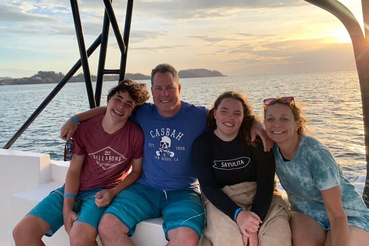 Golden Hour Snorkeling in Playa Flamingo: Private Sunset Boat Tour photo 2