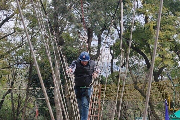 Tea Top Rope Course Above Palampur Tea Gardens photo 4