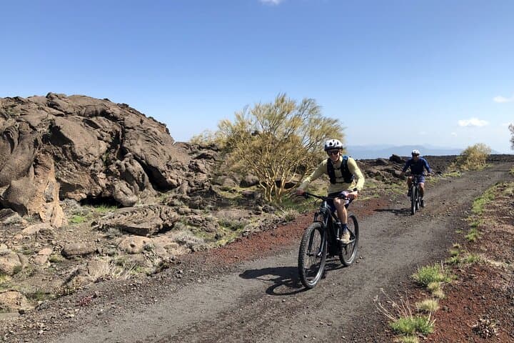 Half-Day Etna E‑MTB Adventure: Pine Forests, Lava Flows & Grotta dei Lamponi
