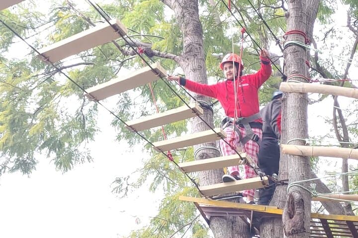 Tea Top Rope Course Above Palampur Tea Gardens photo 6