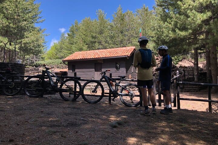 Half-Day Etna E‑MTB Adventure: Pine Forests, Lava Flows & Grotta dei Lamponi photo 5