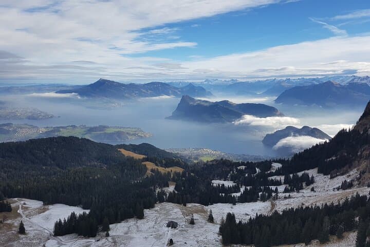Mount Pilatus Small-Group Day Trip from Zürich — Cableway, Luzern Stop & Alpine Views