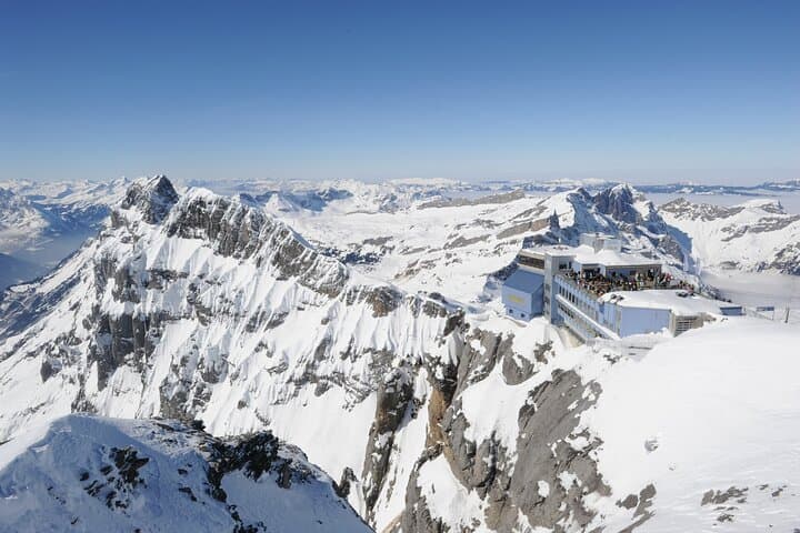 Mount Titlis Glacier Excursion from Lucerne: Ice Flyer, Cliff Walk & Snowtubing photo 6