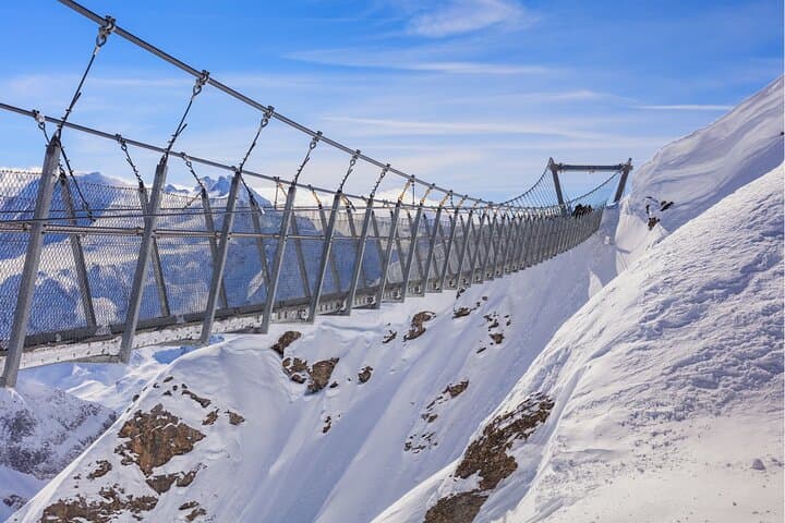 Mount Titlis Glacier Excursion from Lucerne: Ice Flyer, Cliff Walk & Snowtubing photo 3