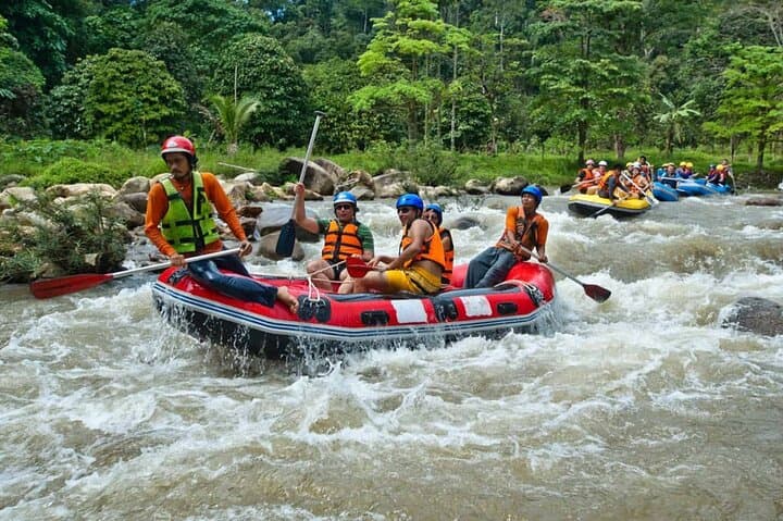 River Rush and Jungle Thrills: 5 km Rafting, ATV & Zipline Day Trip from Krabi photo 3