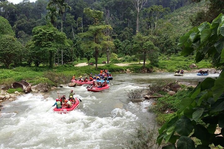 River Rush and Jungle Thrills: 5 km Rafting, ATV & Zipline Day Trip from Krabi photo 4