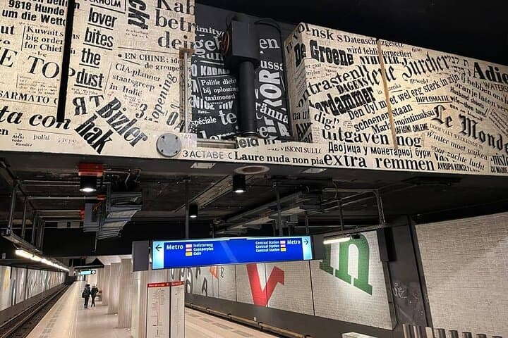 Amsterdam Underground Art Tour: Metro Stations, History & Hidden Stories photo 2