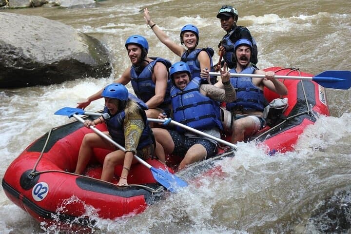 Ayung River White Water Rafting in Ubud — 10 km Jungle Rapids Adventure