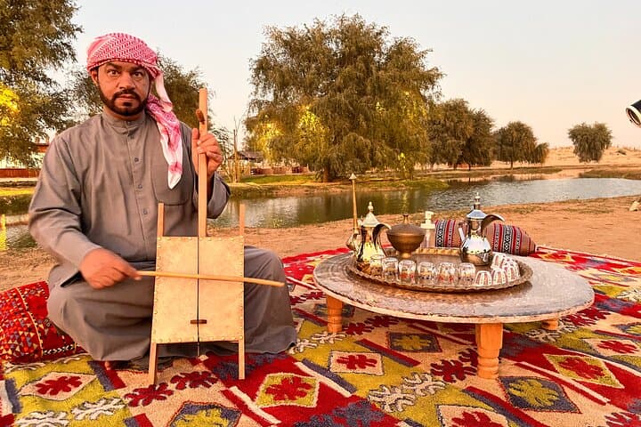 Evening Camel Caravan & Bedouin Dinner at Al Marmoom Oasis — Dubai Desert Safari Experience photo 4