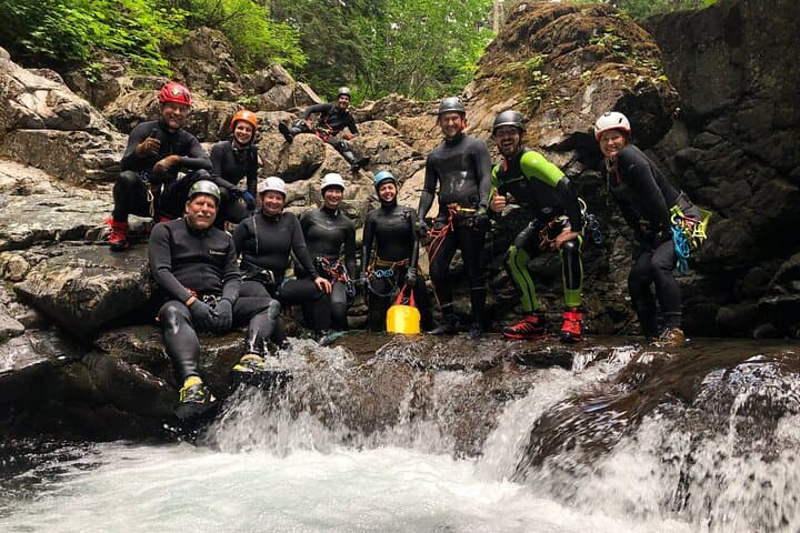 North Cascades Waterfall Canyoneering: Rappels, Mossy Slots & Glacier-fed Pools photo 2