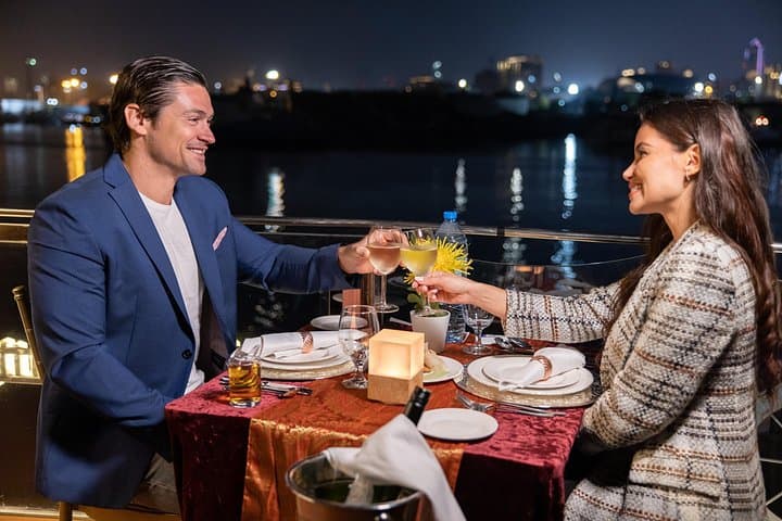 Dubai Canal Dinner Cruise and La Perle Silver Combo — Evening Cruise & Live Show photo 3