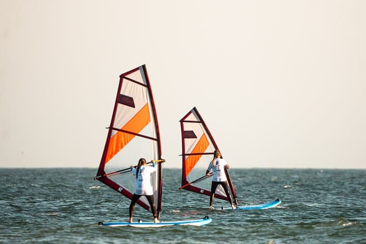 Learn to Windsurf in Porto — Flat-Water Lessons with All Gear Included