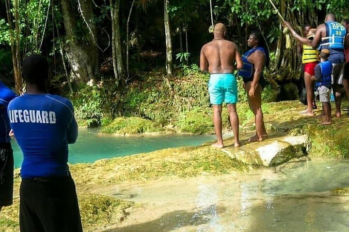 Blue Hole & Secret Waterfalls Tour from Falmouth — Ocho Rios Waterfalls Adventure photo 2
