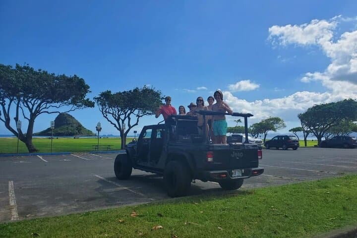 North Shore Ocean Adventure: Jeep Circle-Island, Surf Lesson & Turtle Paddleboard Tour photo 2