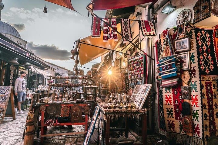 Sarajevo on Foot: Private Walking Food Tour & Bosnian Coffee Tasting