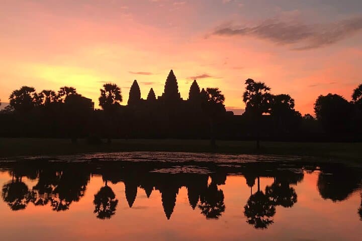 Dawn at Angkor Wat: Sunrise Temple Tour and Tonle Sap Village Visit photo 1