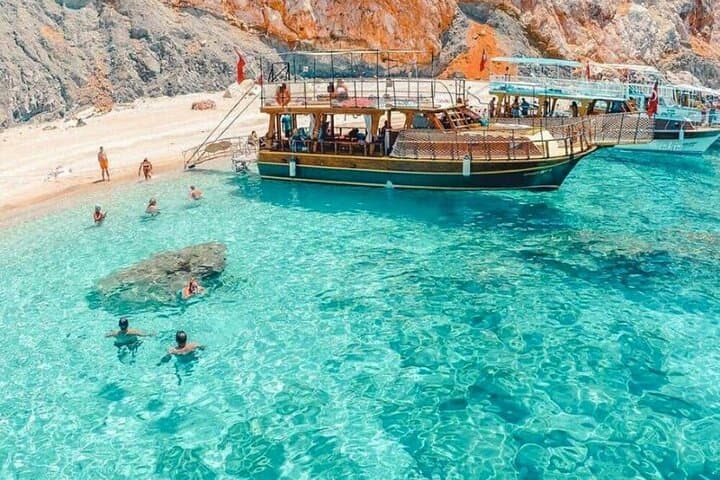 Suluada & Adrasan Day Cruise from Antalya — Swim the Turkish Maldives