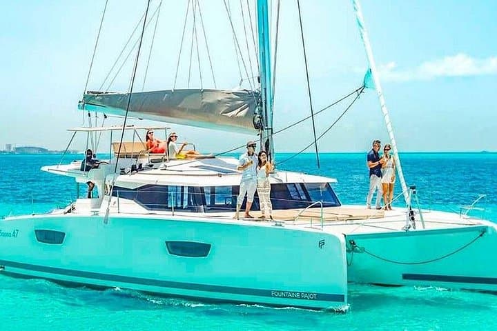 Sail to Isla Mujeres: Day Catamaran Trip from the Riviera Maya