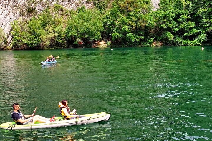 Skopje Matka Canyon & Millennium Cross Half-Day: Vodno Views and Vrelo Cave Boat Ride photo 3