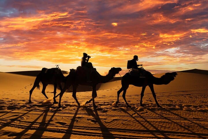 Merzouga Desert: 3-Day Camel Trek, Erg Chebbi Camps & Aït Benhaddou from Marrakech photo 3