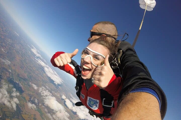 Tandem Skydive Abu Dhabi — 13,000-Foot Freefall With Dubai Transfer
