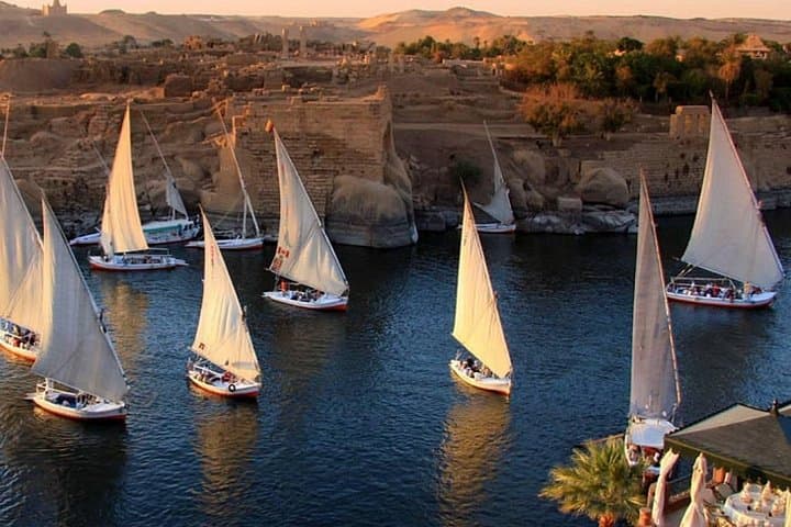 Sunset Felucca Ride on the Nile at Aswan’s Kitchener Botanical Gardens photo 2