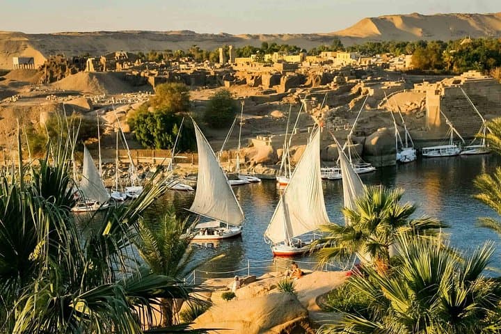 Sunset Felucca Ride on the Nile at Aswan’s Kitchener Botanical Gardens photo 6